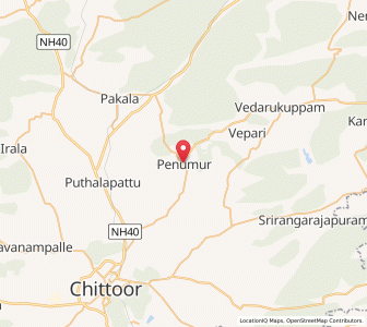 Map of Penumuru, Andhra Pradesh