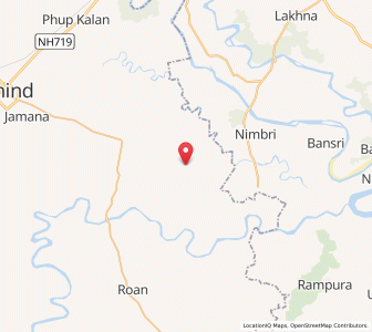 Map of Peoli, Madhya Pradesh