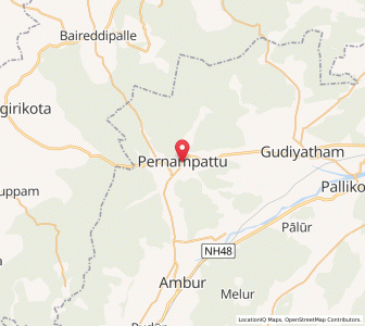 Map of Peranampattu, Tamil Nadu