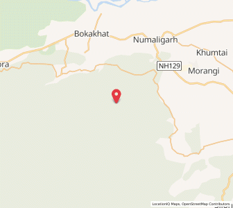 Map of Perhen, Assam