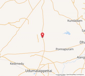 Map of Periyapatti, Tamil Nadu