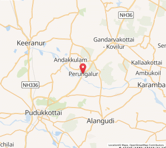 Map of Perungalur, Tamil Nadu