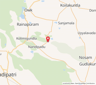 Map of Perusomula, Andhra Pradesh