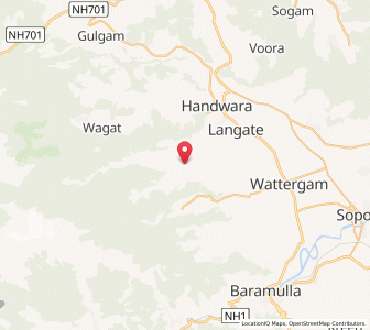 Map of Peth Shatagand, Kashmir
