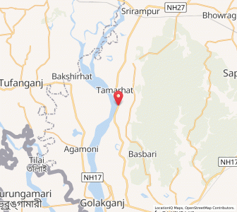Map of Petla Maidhya, Assam