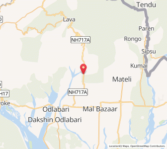 Map of Phagu, West Bengal