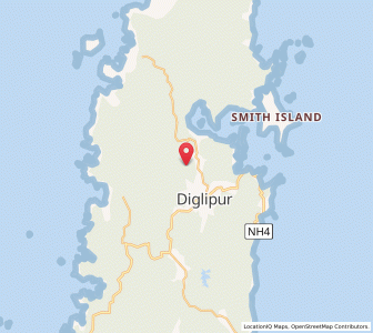 Map of Phaiapong, Andaman and Nicobar Islands