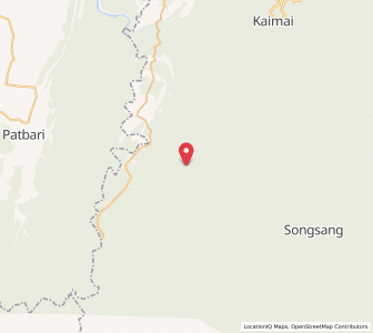 Map of Phaibak, Manipur
