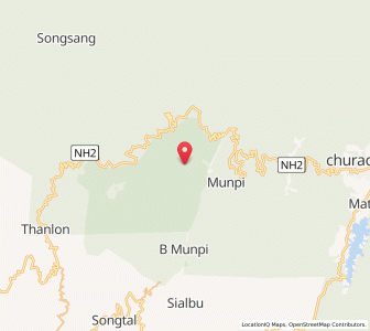 Map of Phaiphengmun, Manipur