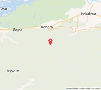 Map of Phangchogaon, Assam