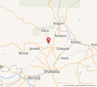 Map of Phatepur, Maharashtra