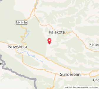Map of Phera na Kot, Kashmir