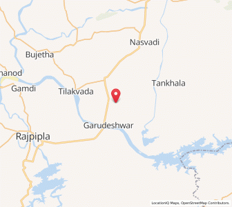 Map of Pherkuva, Gujarat