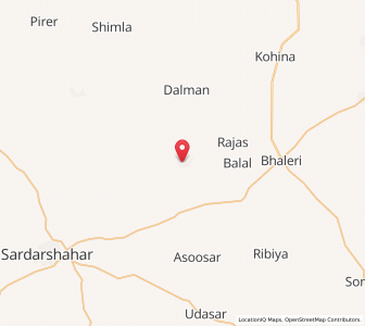 Map of Phogan, Rajasthan