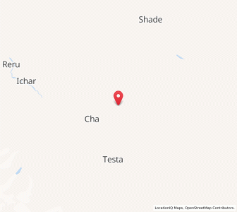 Map of Phuktal Gompa, Kashmir