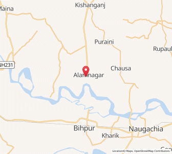 Map of Phulaut, Bihar