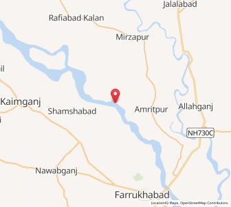 Map of Phulha, Uttar Pradesh