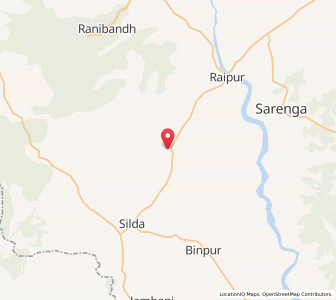 Map of Phulkusma, West Bengal