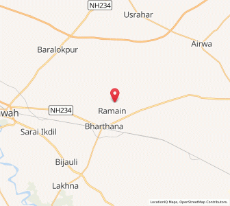 Map of Phulpura, Uttar Pradesh