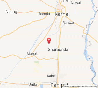 Map of Phurlak, Haryana