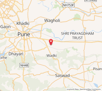 Map of Phursungi, Maharashtra