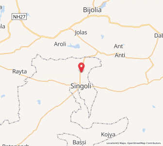 Map of Phusaria, Madhya Pradesh