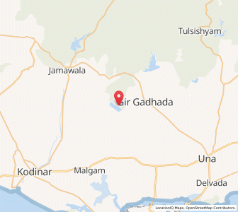 Map of Pichwa, Gujarat