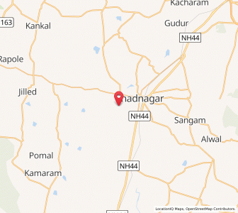 Map of Pidikiryal, Andhra Pradesh