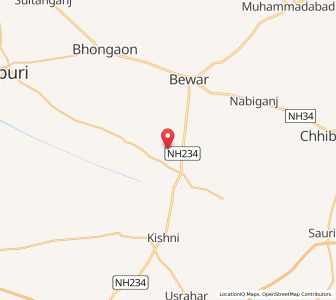 Map of Pilaundi, Uttar Pradesh