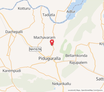 Map of Pillutla, Andhra Pradesh