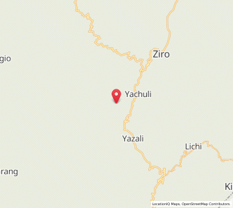 Map of Pilu, Arunachal Pradesh