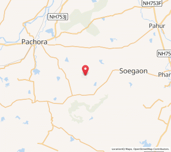 Map of Pimpalgaon Buzurg, Maharashtra