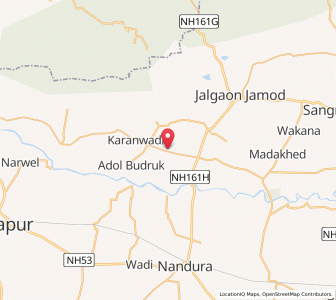 Map of Pimpalgaon, Maharashtra