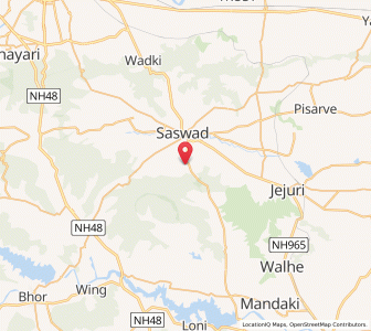 Map of Pimple, Maharashtra