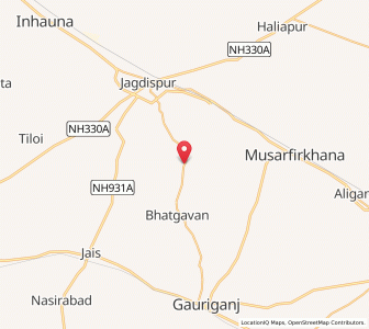 Map of Pindarah Thakur, Madhya Pradesh