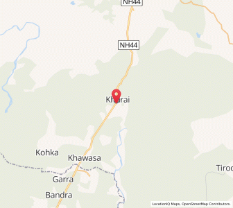 Map of Pindkapar, Madhya Pradesh