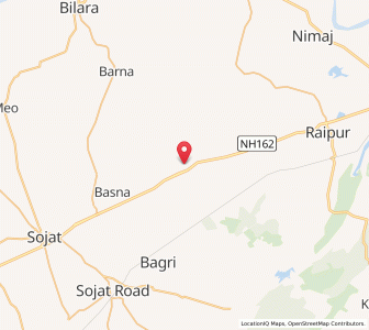 Map of Pipalia Kala, Rajasthan