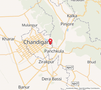 Map of Pipaliwala Town, Chandigarh