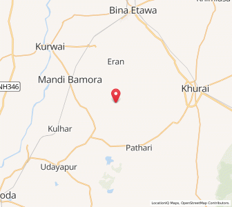 Map of Pipariya, Madhya Pradesh