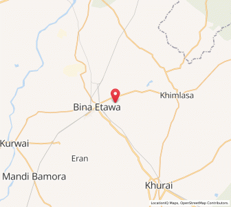 Map of Piparkheri, Madhya Pradesh