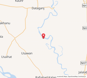 Map of Pipla Pukhta, Uttar Pradesh