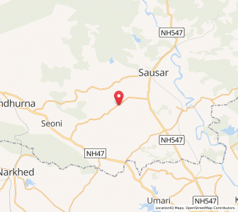 Map of Pipla, Madhya Pradesh