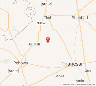 Map of Pipli Majra, Haryana