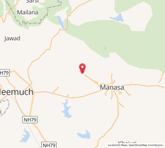 Map of Piplia Raoji, Madhya Pradesh