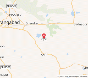 Map of Pipri, Madhya Pradesh