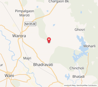 Map of Pirli, Maharashtra