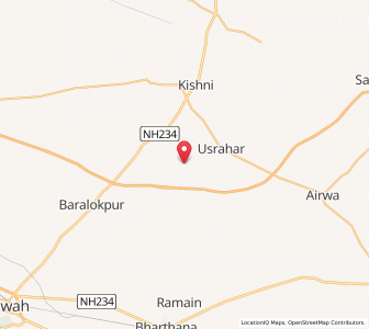 Map of Pisapur, Uttar Pradesh