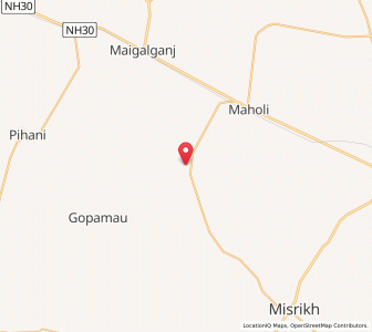 Map of Pisawan, Madhya Pradesh