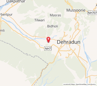 Map of Pitambarpur, Uttarakhand