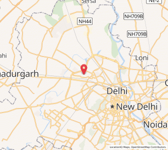 Map of Pitampura, Delhi